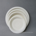 6 7 8 9 10 inch Wholesale Biodegradable Disposable Cornstarch Plastic Round Plates